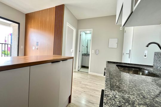 Cozinha de apartamento para alugar com 1 quarto, 33m² em Vila da Saúde, São Paulo
