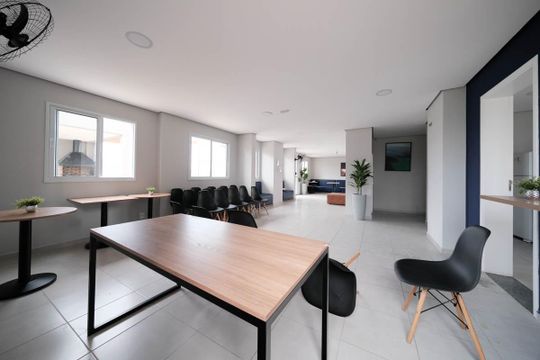 Área comum de apartamento para alugar com 2 quartos, 44m² em Jardim Maringa, São Paulo
