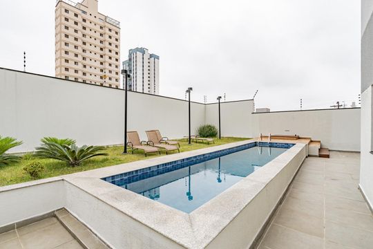 Área comum - Piscina de apartamento para alugar com 1 quarto, 33m² em Sacomã, São Paulo