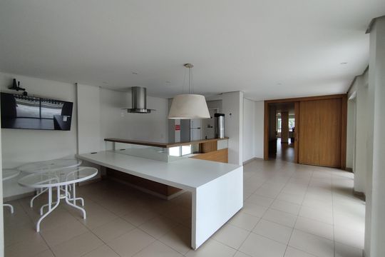 Área comum - Churrasqueira de apartamento à venda com 3 quartos, 138m² em Vila Gumercindo, São Paulo