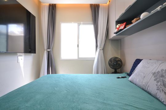 Quarto 1 de apartamento à venda com 2 quartos, 47m² em Jardim Peri Peri, São Paulo