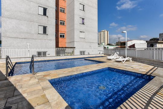 Piscina de apartamento à venda com 3 quartos, 60m² em Jardim Sao Francisco, São Bernardo do Campo
