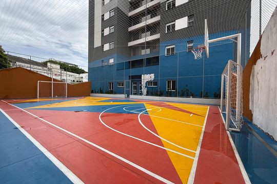 Area Comum - Quadra de apartamento à venda com 2 quartos, 56m² em Vila Rosalia, Guarulhos