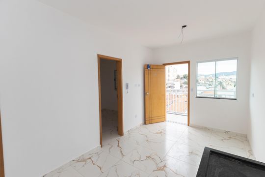 Cozinha / Sala de apartamento à venda com 2 quartos, 36m² em Vila Mazzei, São Paulo