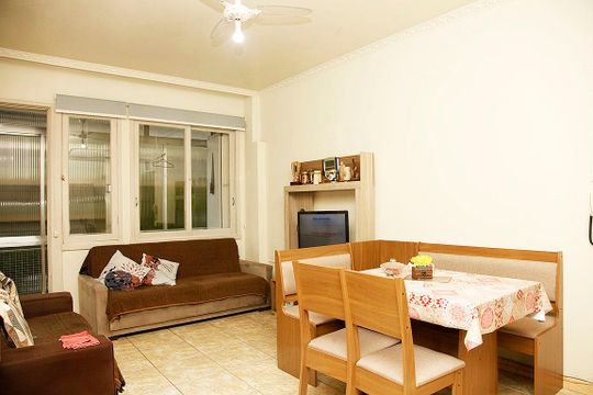 Sala de apartamento à venda com 3 quartos, 129m² em Bom Fim, Porto Alegre
