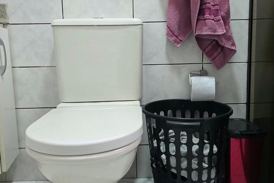 Banheiro da Suíte de apartamento à venda com 3 quartos, 73m² em Vila Rosalia, Guarulhos