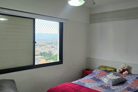 Suíte  de apartamento à venda com 3 quartos, 73m² em Vila Rosalia, Guarulhos