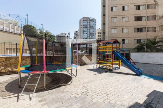 Área comum - Playground de apartamento para alugar com 3 quartos, 96m² em Bosque da Saúde, São Paulo