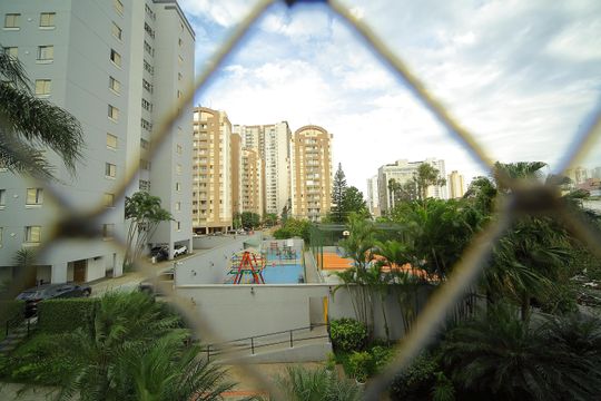 Quarto 1  Vista  de apartamento à venda com 2 quartos, 65m² em Baeta Neves, São Bernardo do Campo