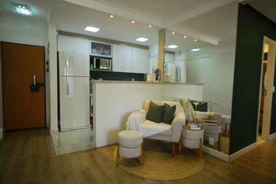 Sala  de apartamento à venda com 2 quartos, 65m² em Baeta Neves, São Bernardo do Campo