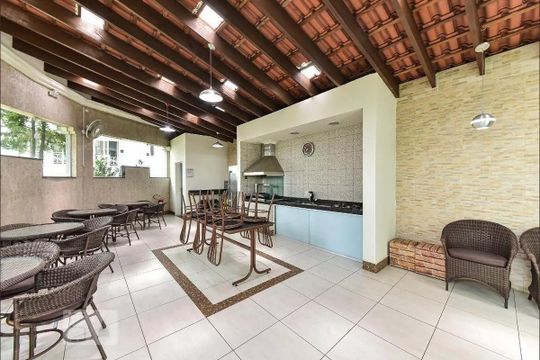 Área comum - Churrasqueira de apartamento à venda com 2 quartos, 65m² em Baeta Neves, São Bernardo do Campo