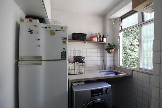Área de Serviço de apartamento à venda com 2 quartos, 52m² em Taquara, Rio de Janeiro