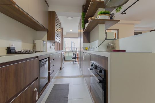 Cozinha  de apartamento à venda com 2 quartos, 84m² em Vila Mariana, São Paulo