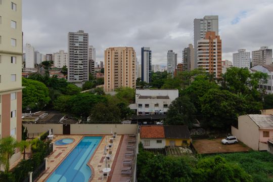 Vista da Varanda de apartamento à venda com 2 quartos, 84m² em Vila Mariana, São Paulo