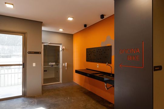 Área comum de kitnet/studio para alugar com 1 quarto, 26m² em Perdizes, São Paulo