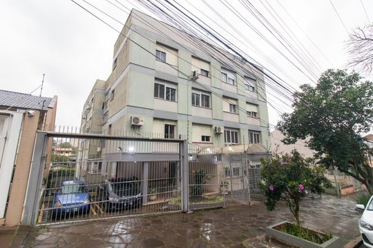 Fachada de apartamento à venda com 1 quarto, 40m² em Santo Antônio, Porto Alegre