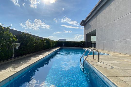 Área comum - Piscina de kitnet/studio à venda com 1 quarto, 33m² em Vila Osasco, Osasco