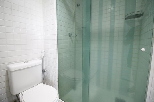 Banheiro 2 de apartamento para alugar com 3 quartos, 90m² em Barra Olímpica, Rio de Janeiro