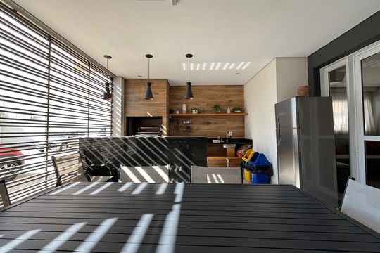 Área comum - Churrasqueira de apartamento para alugar com 2 quartos, 60m² em Centro, Campinas