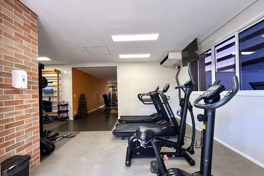 Área comum -Academia de apartamento para alugar com 2 quartos, 60m² em Centro, Campinas