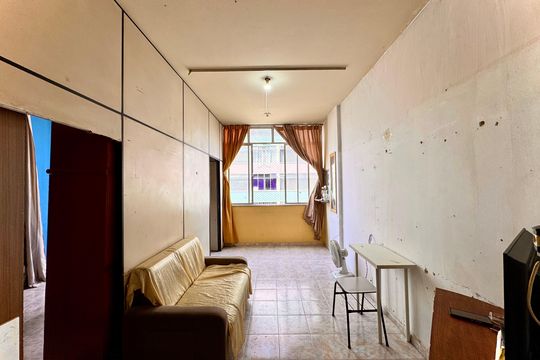Sala/Cozinha de apartamento à venda com 1 quarto, 40m² em Centro, Rio de Janeiro