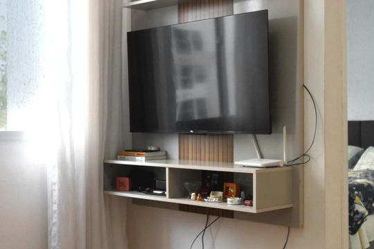 Sala de apartamento para alugar com 2 quartos, 45m² em Usina Piratininga, São Paulo