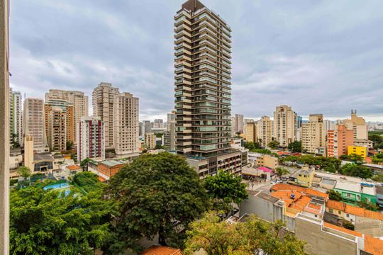 Fachada do Prédio de kitnet/studio para alugar com 1 quarto, 22m² em Perdizes, São Paulo