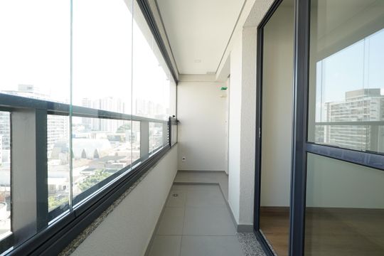 Varanda de apartamento para alugar com 1 quarto, 40m² em Vila Dom Pedro I, São Paulo