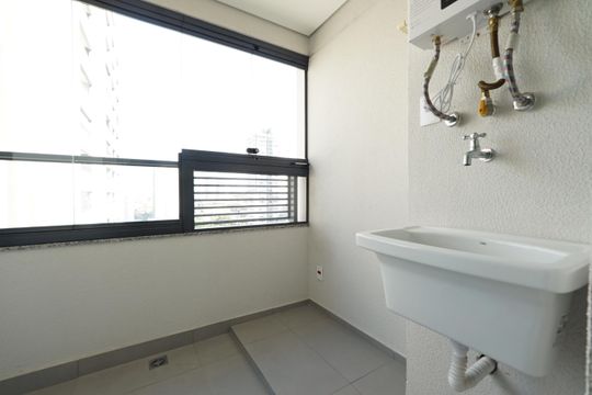 Área de Serviço de apartamento para alugar com 1 quarto, 40m² em Vila Dom Pedro I, São Paulo