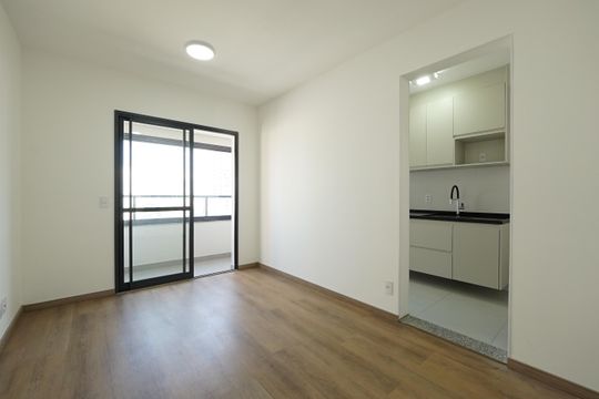 Sala de apartamento para alugar com 1 quarto, 40m² em Vila Dom Pedro I, São Paulo