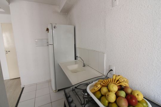 Cozinha de apartamento à venda com 2 quartos, 42m² em Jardim Matarazzo, São Paulo