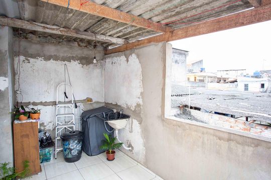 Área de Serviço de casa à venda com 2 quartos, 300m² em Vila Lia, Diadema