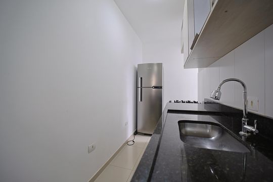Cozinha de apartamento para alugar com 2 quartos, 35m² em Vila Matilde, São Paulo