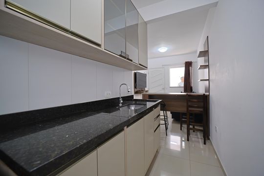 Cozinha de apartamento para alugar com 2 quartos, 35m² em Vila Matilde, São Paulo