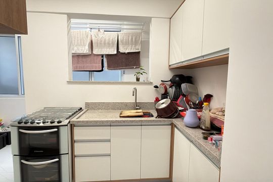 Cozinha de apartamento à venda com 2 quartos, 82m² em Brás, São Paulo