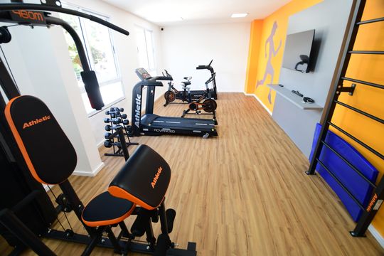 Área comum - Academia de apartamento para alugar com 2 quartos, 42m² em Jardim Flamboyant, Campinas