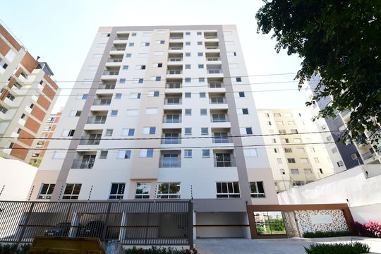 Fachada do Prédio de apartamento para alugar com 2 quartos, 42m² em Jardim Flamboyant, Campinas