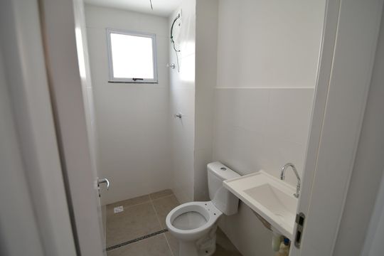 Banheiro de apartamento para alugar com 2 quartos, 42m² em Jardim Flamboyant, Campinas