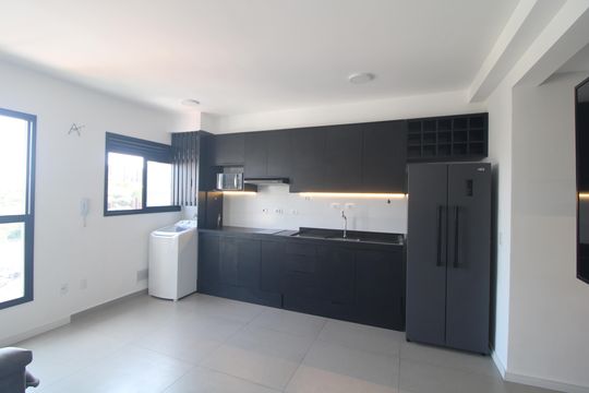 Cozinha de apartamento para alugar com 1 quarto, 35m² em Planalto Paulista, São Paulo