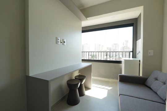 Sala de apartamento para alugar com 1 quarto, 27m² em Ipiranga, São Paulo