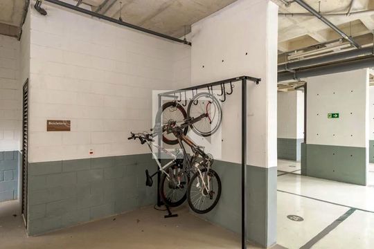 Área comum de kitnet/studio para alugar com 1 quarto, 21m² em Campo Belo, São Paulo