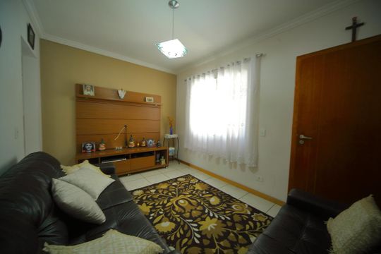 Sala de apartamento à venda com 2 quartos, 54m² em Jordanópolis, São Bernardo do Campo