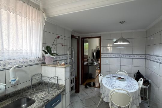 Cozinha de apartamento à venda com 2 quartos, 64m² em Vila Afonsina, São Bernardo do Campo