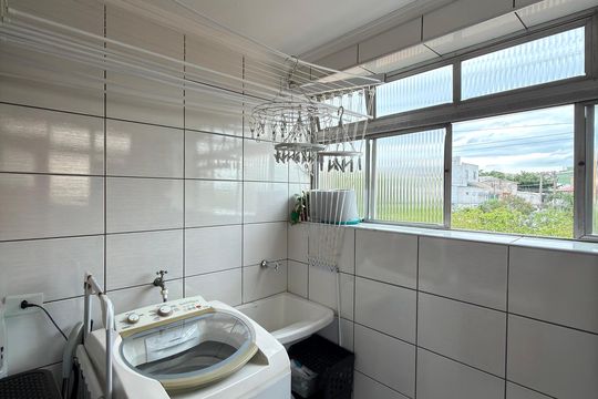 Área de Serviço de apartamento à venda com 2 quartos, 64m² em Vila Afonsina, São Bernardo do Campo