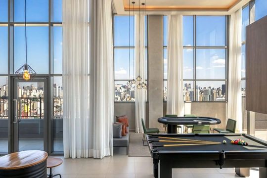 Sala de Jogos de kitnet/studio para alugar com 1 quarto, 25m² em Bela Vista, São Paulo