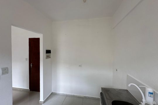 Cozinha de apartamento para alugar com 2 quartos, 64m² em Vila Nossa Senhora de Fatima, São Vicente