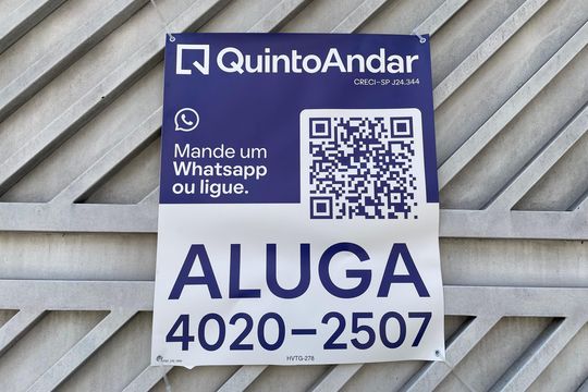 Placa HVTG 278 de casa de condomínio para alugar com 2 quartos, 54m² em Vila Ré, São Paulo