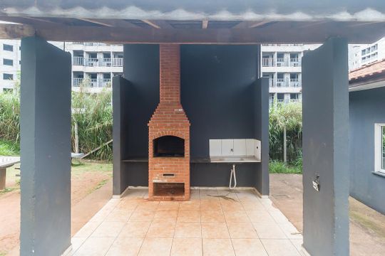 Churrasqueira de apartamento para alugar com 2 quartos, 42m² em Conjunto Residencial do Bosque, Mogi das Cruzes