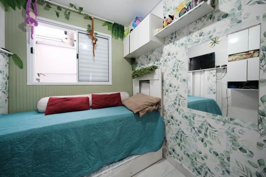 Quarto 1 de apartamento à venda com 2 quartos, 37m² em Parque Paineiras, São Paulo