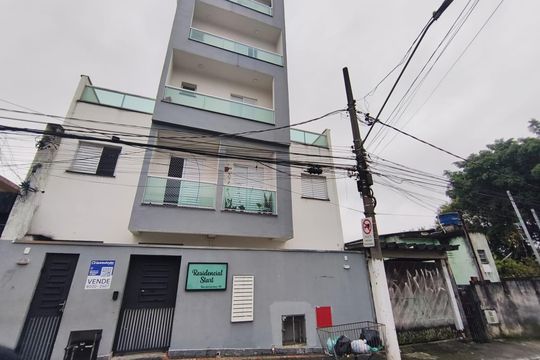 Fachada de apartamento à venda com 2 quartos, 37m² em Parque Paineiras, São Paulo